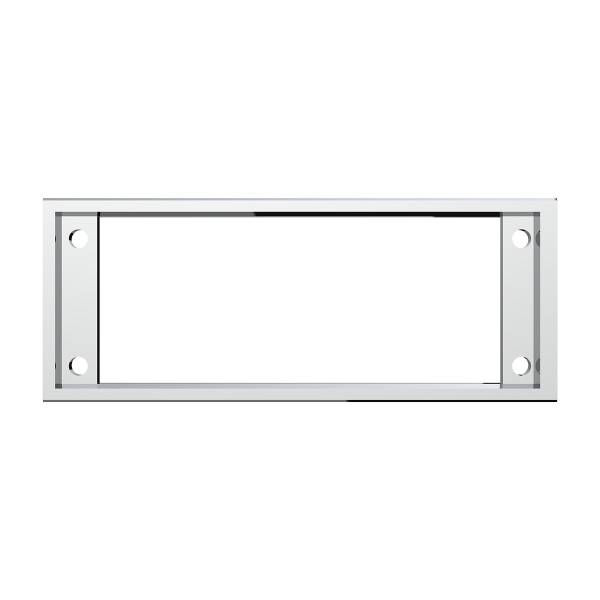 UNITED PACIFIC - UNITED PACIFIC - 40998 - BISEL DEL PANEL DE CONTROL DE A/C DE PLÁSTICO CROMADO PARA KENWORTH W900 (1990-2005) Y T800 (1986-2005)