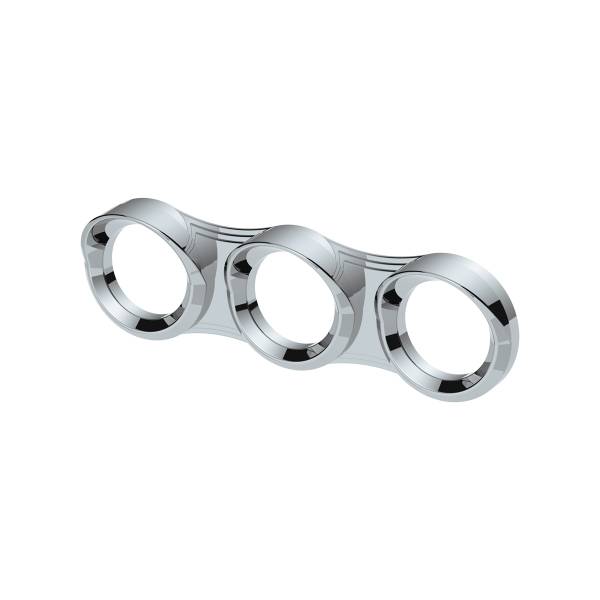 UNITED PACIFIC - UNITED PACIFIC - 41295 - BISEL DE GRUPO DE CALIBRE 3 CON VISERA PARA PETERBILT 2006+ - HORIZONTAL