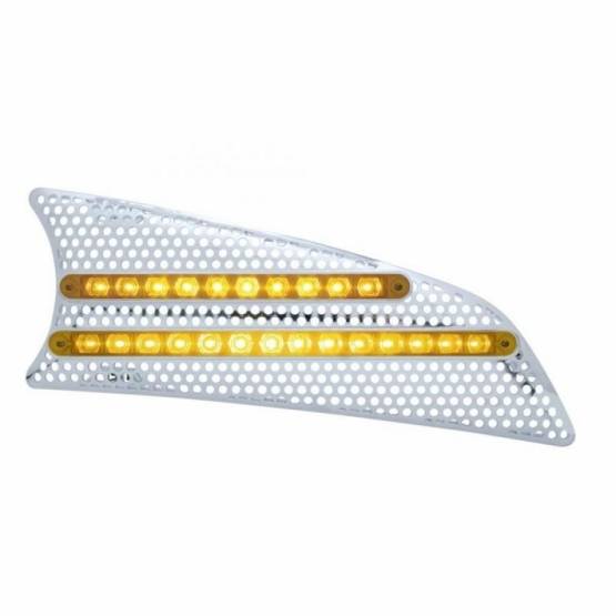 UNITED PACIFIC - UNITED PACIFIC - 41534 - 2007+ KENWORTH T660 ENTRADA DE AIRE LED (PASAJERO) - LED ÁMBAR/LENTE ÁMBAR