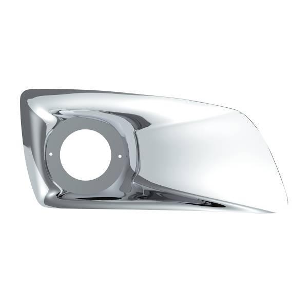 UNITED PACIFIC - UNITED PACIFIC - 41539 - TAPA DE LUZ ANTINIEBLA DE PLÁSTICO CROMADA CON APERTURA DE LUZ DE CABINA PARA KW T660 2007-2017 - PASAJERO
