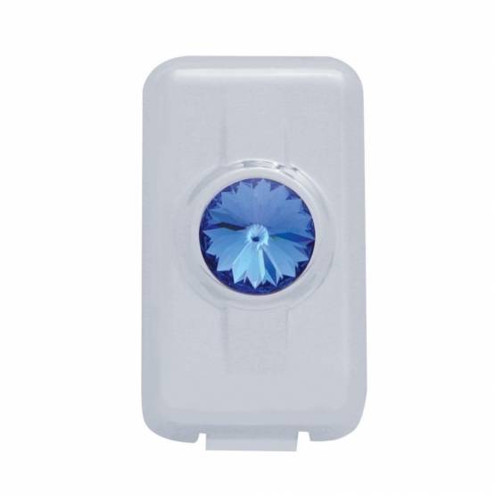 UNITED PACIFIC - UNITED PACIFIC - 41603 - TAPA DE ENCHUFE DE INTERRUPTOR PARA VOLVO - CRISTAL AZUL (PACK DE 2)