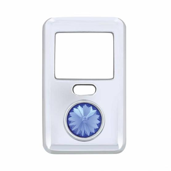 UNITED PACIFIC - UNITED PACIFIC - 41645 - TAPA DE INTERRUPTOR DE BALANCÍN CON CRISTAL PARA VOLVO VNL 1998-2018 - AZUL