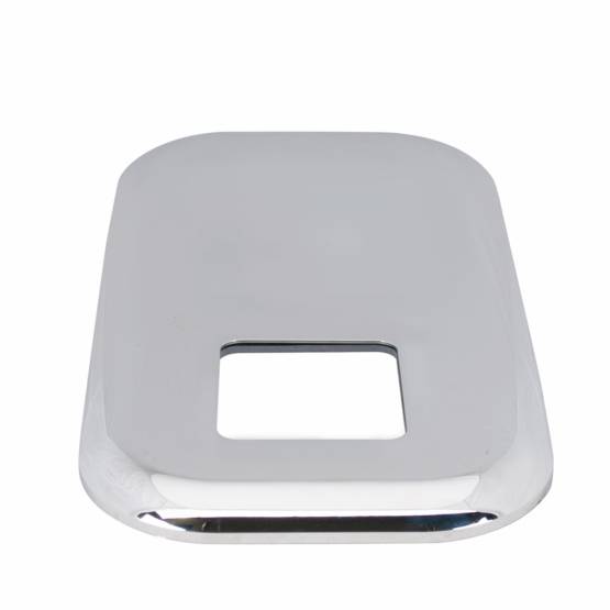UNITED PACIFIC - UNITED PACIFIC - 41751B - CUBIERTA DE PLACA DE CAMBIO CROMADA PARA CAMIONES PETERBILT - SE ADAPTA A OEM S22-6041M01-234 (A GRANEL)