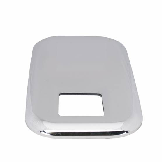 UNITED PACIFIC - UNITED PACIFIC - 41753B - CUBIERTA DE PLACA DE CAMBIO CROMADA PARA CAMIONES PETERBILT - SE ADAPTA A OEM S22-6041M01-268 (A GRANEL)