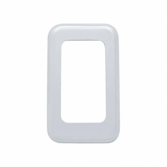 UNITED PACIFIC - UNITED PACIFIC - 42018 - BISEL DEL INTERRUPTOR DE VENTANA DE PLÁSTICO CROMADO PARA INTERNATIONAL 9900I/9400I/9200I 2000-2010 (TARJETA DE 3)