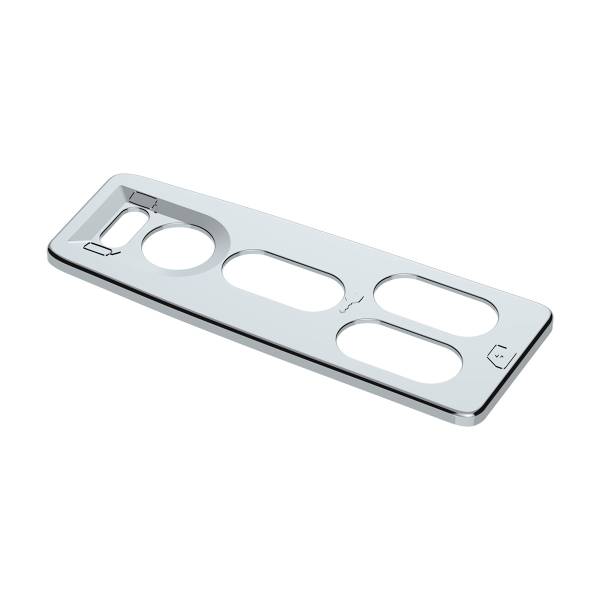 UNITED PACIFIC - UNITED PACIFIC - 42097 - TAPA DE INTERRUPTOR DE VENTANA CROMADA PARA FREIGHTLINER CASCADIA 2008-2017 - CONDUCTOR - 5 APERTURAS