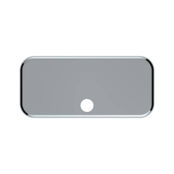 UNITED PACIFIC - UNITED PACIFIC - 42344 - CUBIERTA DE PUERTA DE ALMACENAMIENTO LATERAL SUPERIOR DE PLÁSTICO CROMADO PARA FREIGHTLINER CASCADIA 2007-2018
