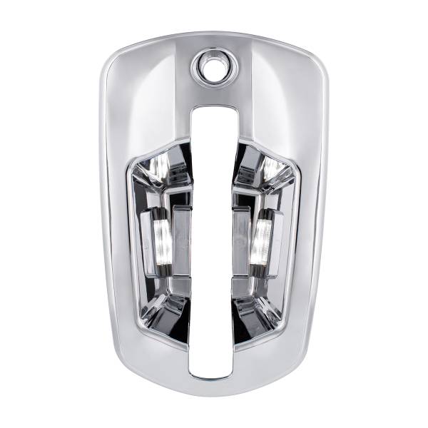 UNITED PACIFIC - UNITED PACIFIC - 42543 - CUBIERTA DE MANIJA DE PUERTA CROMADA DE 6 LED PARA FREIGHTLINER CASCADIA 2018-2024 - PASAJERO, LED BLANCO