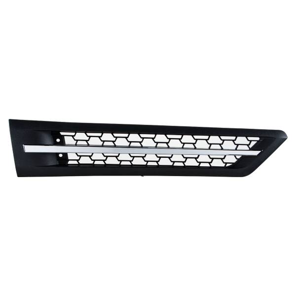 UNITED PACIFIC - UNITED PACIFIC - 42872 - REJILLA DE ENTRADA DE AIRE DE CAPOTA CON LED BLANCO PARA FREIGHTLINER CASCADIA 126 2018-2024 - PASAJERO