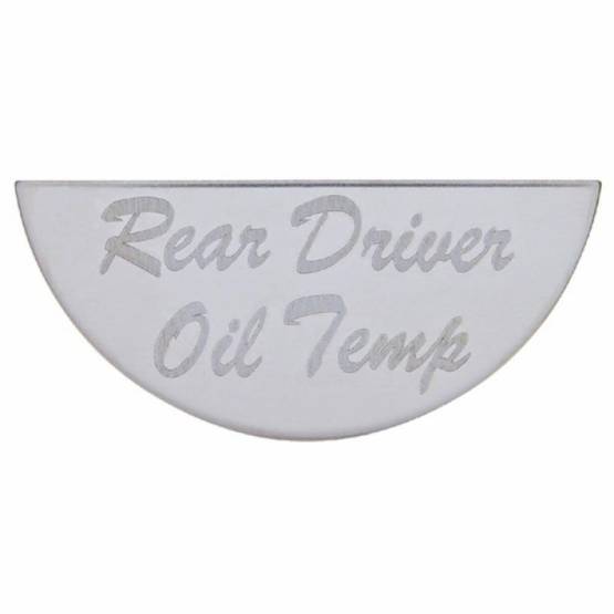 UNITED PACIFIC - UNITED PACIFIC - 48048 - PLACA DE MEDIDOR PARA PETERBILT - TEMPERATURA DEL ACEITE DEL CONDUCTOR TRASERO