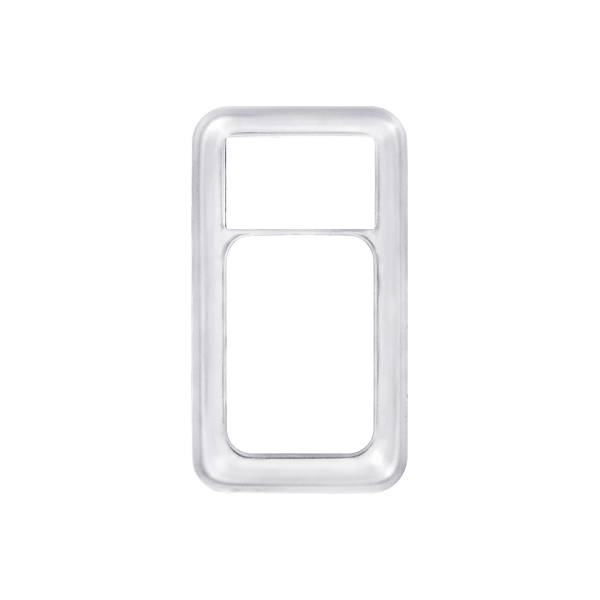 UNITED PACIFIC - UNITED PACIFIC - 48156 - EMBELLECEDOR DE INTERRUPTOR DE PALETA GRANDE DE ACERO INOXIDABLE PARA INTERNACIONAL