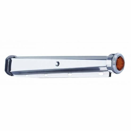 UNITED PACIFIC - UNITED PACIFIC - 66000 - COLGADORES PARA GUARDABARROS RESISTENTES DE 30" CON TAPA EXTREMA DE 9 LED Y BISEL - LED ÁMBAR/LENTE ÁMBAR (PAR)