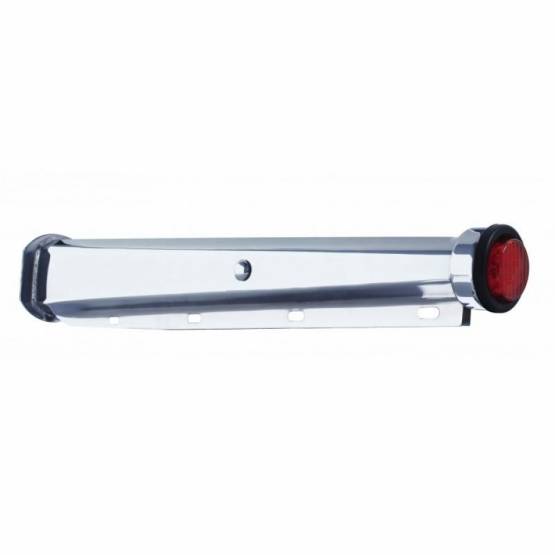 UNITED PACIFIC - UNITED PACIFIC - 67001 - COLGANTES PARA GUARDABARROS DE TRABAJO PESADO DE 30" CON TAPA EXTREMA DE 9 LED Y OJAL - LED ROJO/LEENTE ROJA (PAR)