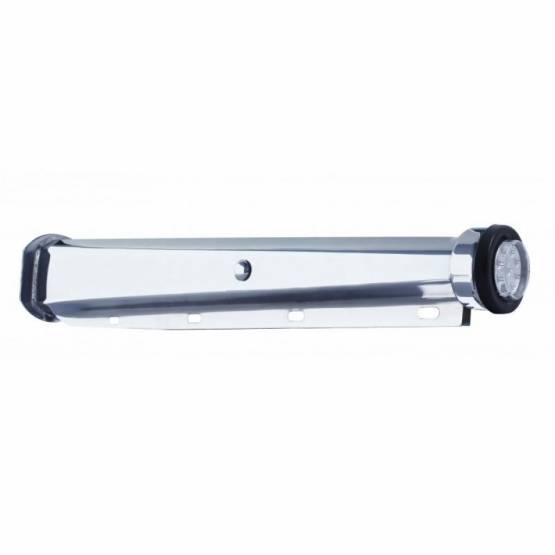 UNITED PACIFIC - UNITED PACIFIC - 67006 - COLGANTES PARA GUARDABARROS DE TRABAJO PESADO DE 30" CON TAPA EXTREMA Y OJAL DE REFLECTOR DE 9 LED - LED ÁMBAR/LENTE TRANSPARENTE (PAR)