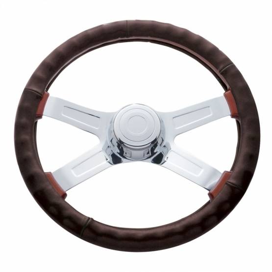 UNITED PACIFIC - UNITED PACIFIC - 70112 - FUNDA VOLANTE 18" - MARRÓN OSCURO