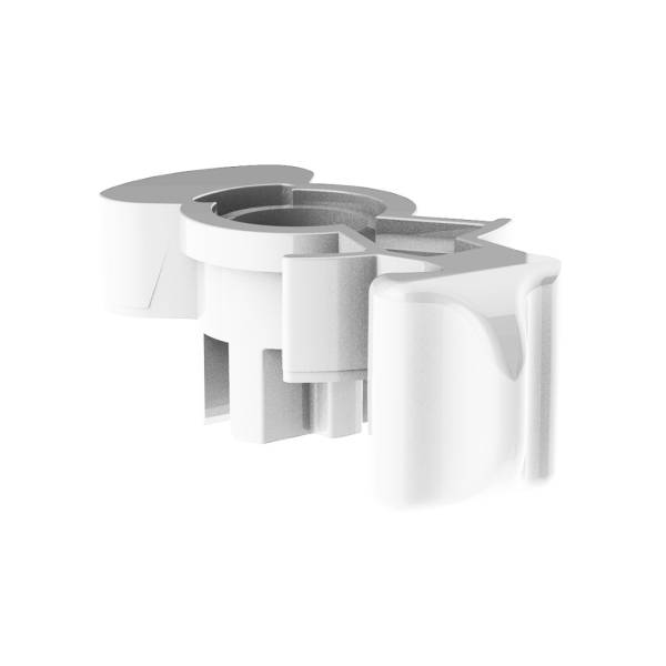 UNITED PACIFIC - UNITED PACIFIC - 70279 - BOTÓN DIVISOR DE PLÁSTICO COLOR CANDY PARA CAMBIADOR EATON FULLER 13 VELOCIDADES-BLANCO PERLA