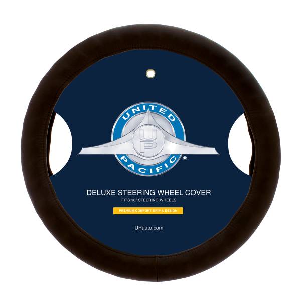 UNITED PACIFIC - UNITED PACIFIC - 70404 - FUNDA PARA VOLANTE PREMIUM COMFORT GRIP DE 18" - MARRÓN
