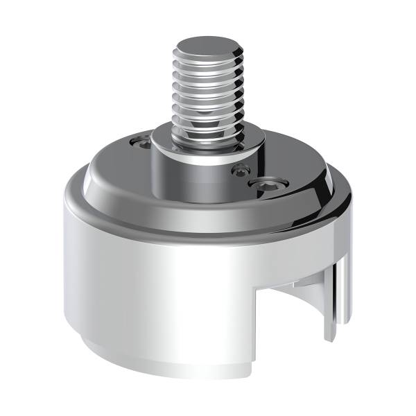 UNITED PACIFIC - UNITED PACIFIC - 70589B - ADAPTADOR DE MONTAJE DE PERILLA DE CAMBIO DE ROSCA DE 1/2"-13 PARA CAMBIO EATON FULLER STYLE 13/15/18 - CROMADO (A GRANEL)