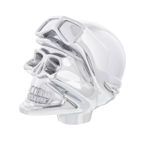 UNITED PACIFIC - UNITED PACIFIC - 70780B - SKULL BIKER PERILLA DE CAMBIO CON ROSCA DE 1/2"-13 - CROMADA (A GRANEL)