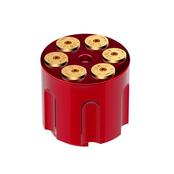 UNITED PACIFIC - UNITED PACIFIC - 70853 - CILINDRO DE PISTOLA POMO DE CAMBIO DE VELOCIDADES 9/10 - ROJO CANDY