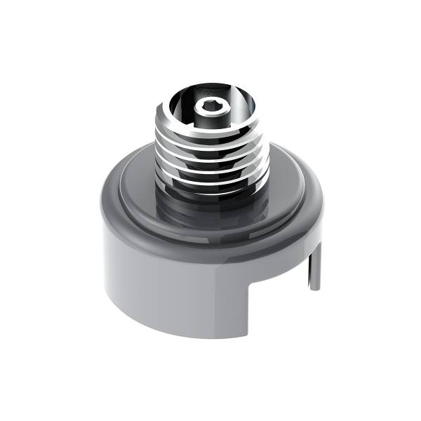 UNITED PACIFIC - UNITED PACIFIC - 71027 - ADAPTADOR DE MONTAJE DE PERILLA DE CAMBIO CON ROSCA M30X3.5 PARA CAMBIO EATON FULLER STYLE 13/15/18 - PLATA LÍQUIDA