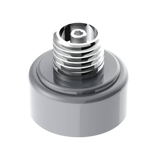 UNITED PACIFIC - UNITED PACIFIC - 71034 - ADAPTADOR DE MONTAJE DE PERILLA DE CAMBIO CON ROSCA M30X3.5 PARA CAMBIO EATON FULLER STYLE 9/10 - PLATA LÍQUIDA