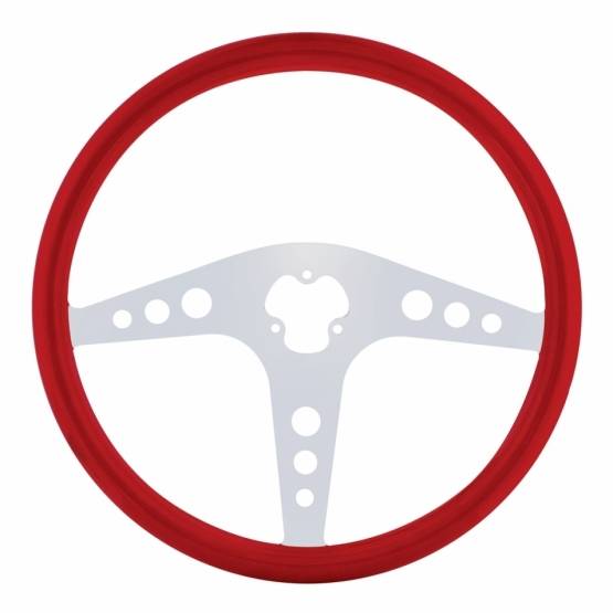 UNITED PACIFIC - UNITED PACIFIC - 88245 - VOLANTE GT COLOR DE 18" - ROJO ÍNDIGO