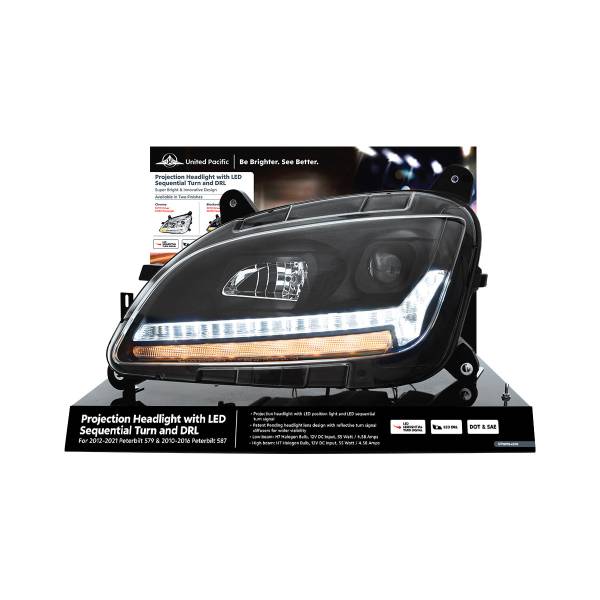 UNITED PACIFIC - UNITED PACIFIC - 99234 - PANTALLA DE FARO MODULAR UNITED PACIFIC PETERBILT 579-35781