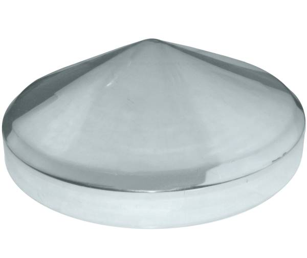 GENERICA - GENERICA-RAN0986-COPA DE FLECHA TRASERA 8" PICO PARA EJE CON 8 TORNILLOS DE 5/8" CROMADO