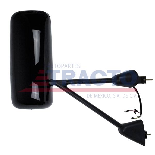 ATM - ATM - 12114301 - ESPEJO ATM DE CABINA KENWORTH T600B/T800/T300 ELECT. CON DESEMPAÑANTE 2008-2019 LADO PASAJERO NEGRO