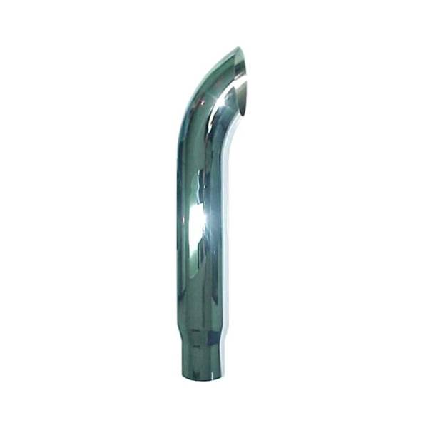 EXFLEX - EXFLEX - CU5684-IC - PIPA CROMADA CURVA 6" X 84" CON REDUCCION A 5" ID