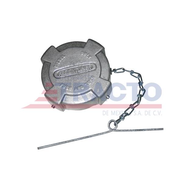 ALTTEC - ALTTEC - TAN0238 - TAPON PARA TANQUE FREIGHTLINER PUSH & TURN NACIONAL ALUMINIO