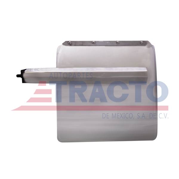 GENERICA - GENERICA-LZN0551-ZOQUETERA TIPO FREIGHTLINER TORTON 24" X 24" PARA SUJETAR CON 1 TORNILLO CROMADO