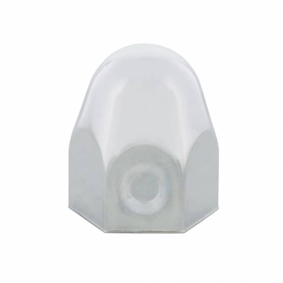 UNITED PACIFIC - UNITED PACIFIC - 10004P - TAPAS PARA TUERCAS DE BALA DE ACERO CROMADO DE 1-1/2" X 2" (PAQUETE DE 10)