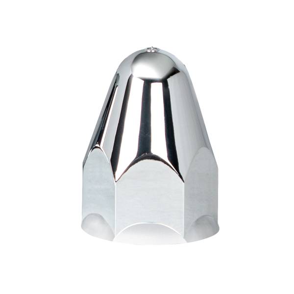 UNITED PACIFIC - UNITED PACIFIC - 10045B - TAPA DE TUERCA DE BALA DE PLÁSTICO CROMADA DE 1-1/2" X 2-3/4" - A PRESIÓN (A GRANEL)
