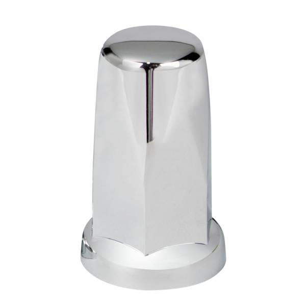 UNITED PACIFIC - UNITED PACIFIC - 10059B - TAPA DE TUERCA ALTA DE PLÁSTICO CROMADA DE 33 MM X 3-1/4" CON BRIDA - A PRESIÓN (A GRANEL)