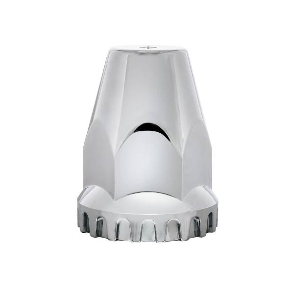 UNITED PACIFIC - UNITED PACIFIC - 10064B - TAPA DE TUERCA ORIGINAL DE PLÁSTICO CROMADA DE 33 MM X 2-3/4" - ROSCADA (A GRANEL)