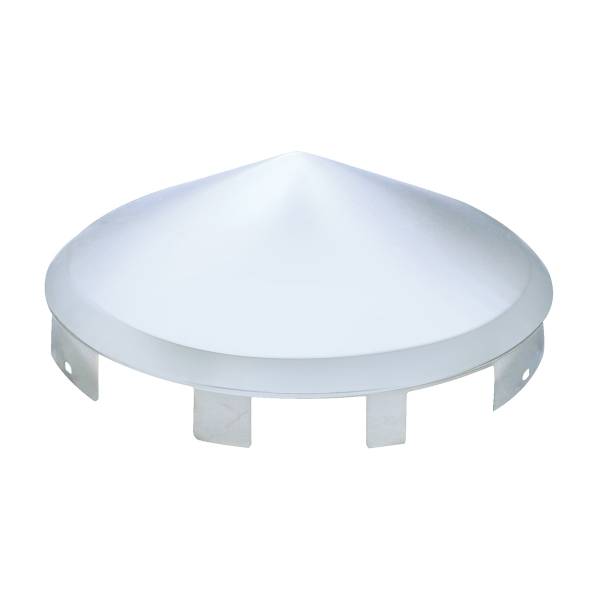UNITED PACIFIC - UNITED PACIFIC - 10100 - TAPACUBOS DELANTERO PUNTO CROMADO UNIVERSAL - BORDE DE 1"
