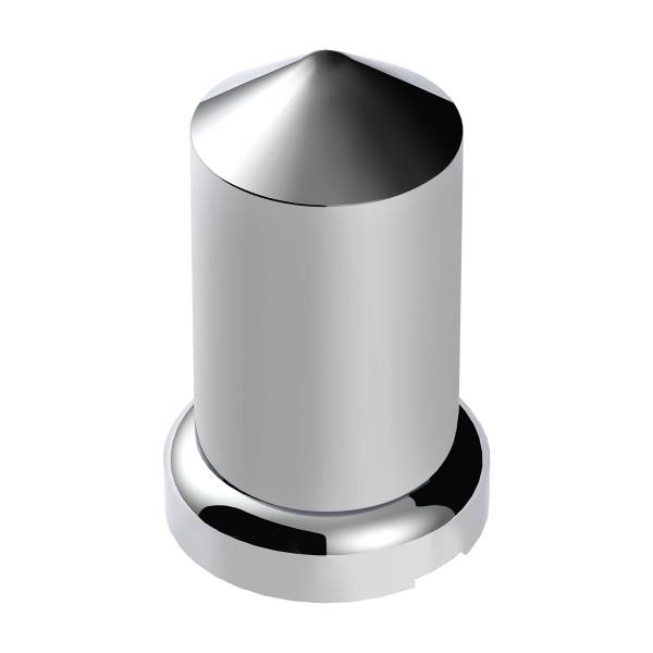UNITED PACIFIC - UNITED PACIFIC - 10117B - TAPA DE TUERCA PUNTA DE PLÁSTICO CROMADA DE 33 MM X 3-3/16" CON BRIDA - A PRESIÓN (A GRANEL)