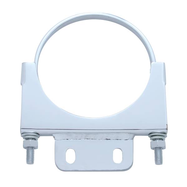 UNITED PACIFIC - UNITED PACIFIC - 10286 - ABRAZADERA DE ESCAPE DE CABINA CROMADA DE 5" PARA PETERBILT
