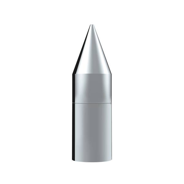 UNITED PACIFIC - UNITED PACIFIC - 10372B - TAPA DE TUERCA ALTA DE PLÁSTICO CROMADA DE 33 MM X 7-1/8" - ROSCADA (A GRANEL)