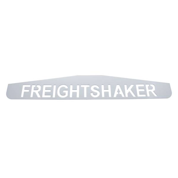 UNITED PACIFIC - UNITED PACIFIC - 10436 - PLACA DE SOLAPA DE LODO INFERIOR FREIGHTSHAKER CROMADA DE 4" X 24" - ESPÁRRAGO SOLDADO