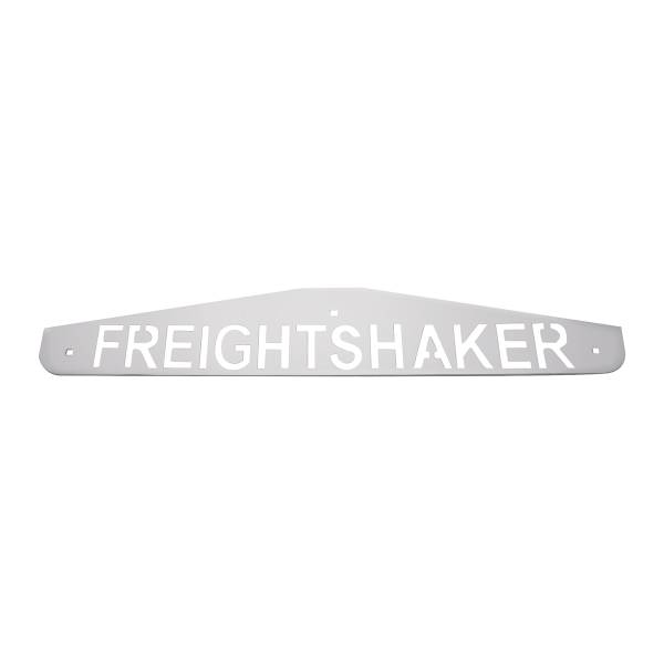 UNITED PACIFIC - UNITED PACIFIC - 10440 - PLACA DE SOLAPA DE LODO INFERIOR FREIGHTSHAKER CROMADA DE 4" X 24" - PERNO A TRAVÉS