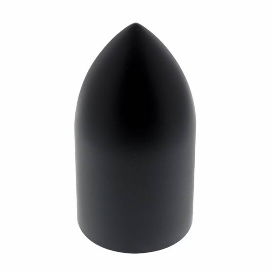 UNITED PACIFIC - UNITED PACIFIC - 10550B - TAPA DE TUERCA DE BALA NEGRO MATE DE 33 MM X 3-7/8" - ROSCADA (A GRANEL)