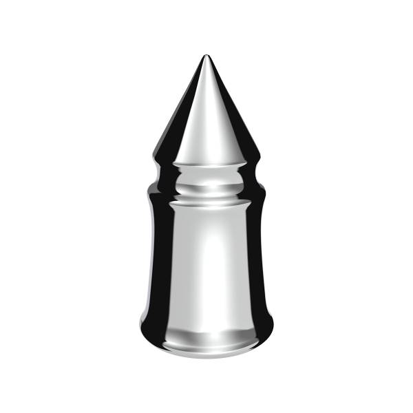 UNITED PACIFIC - UNITED PACIFIC - 10553B - TAPA DE TUERCA DE PICO EN V DE PLÁSTICO CROMADO DE 33 MM X 4-3/8" - ROSCADA (A GRANEL)