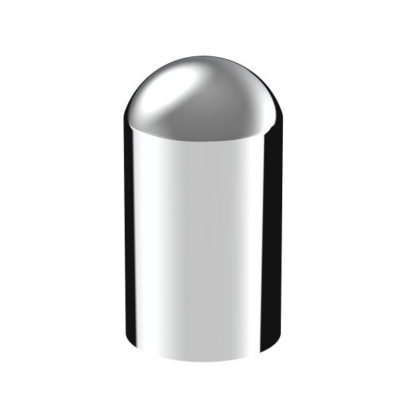 UNITED PACIFIC - UNITED PACIFIC - 10563B - TAPA DE TUERCA DOMO DE PLÁSTICO CROMADA DE 33 MM X 3-3/4" - ROSCADA (A GRANEL)