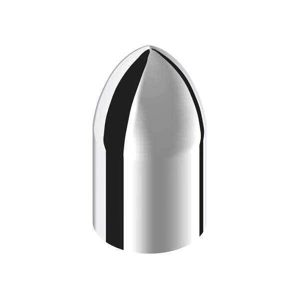 UNITED PACIFIC - UNITED PACIFIC - 10564B - TAPA DE TUERCA DE BALA DE PLÁSTICO CROMADA DE 33 MM X 3-7/8" - ROSCADA (A GRANEL)