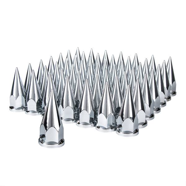 UNITED PACIFIC - UNITED PACIFIC - 10570CB - TAPAS PARA TUERCA DE PLÁSTICO CROMADAS DE 33 MM X 4-7/8" - A PRESIÓN (PAQUETE DE 60)