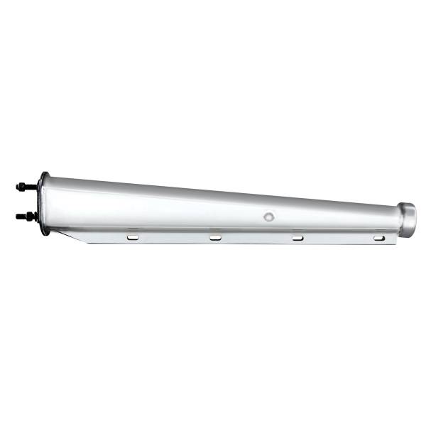 UNITED PACIFIC - UNITED PACIFIC - 10639 - PERCHAS PARA GUARDABARROS DE TRABAJO PESADO CROMADAS DE 30" CON TAPA EXTREMA LIGERA - PATRÓN DE PERNOS DE 2-1/2" (PAR)