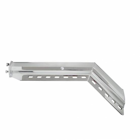 UNITED PACIFIC - UNITED PACIFIC - 10645 - COLGADORES DE SOLDADURA PARA BARRO DE TRABAJO PESADO EN ÁNGULO DE 45 GRADOS DE INOXIDABLE DE 30" - PATRÓN DE PERNOS DE 2-1/2" (PAR)